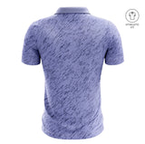 Men's Azure Dash Golf Athletic Fit Golf Polo