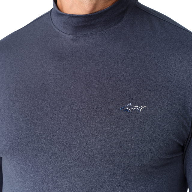 Signature Shark Long Sleeve Mock