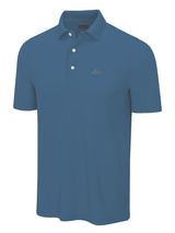 Classic Pique Shark Polo - Riverside Blue