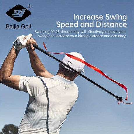 Golf Color Ribbon Swing Trainer - Visualize Swing Path, Improve Consistency