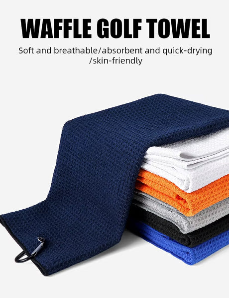Microfiber Golf Towel - Red