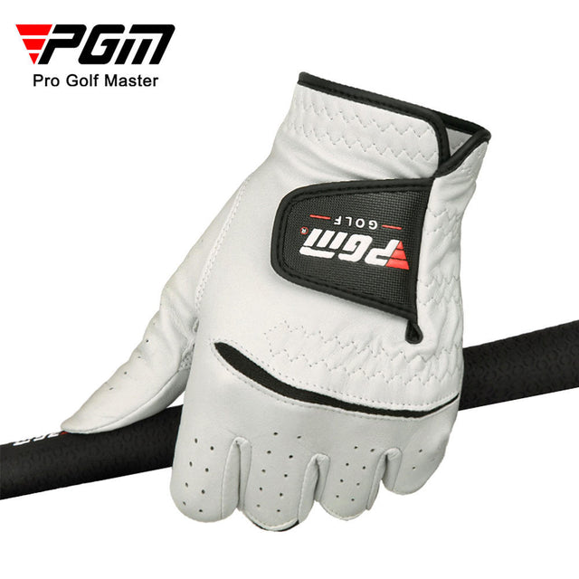 Leather Anti-Slip Mitten Golf Glove - Left Hand