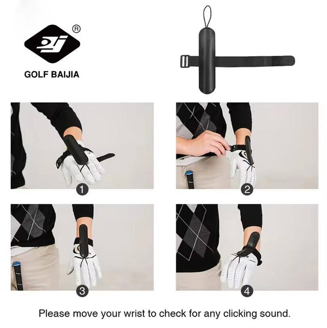 Golf Swing Wrist Gesture Alignment Practice Tool