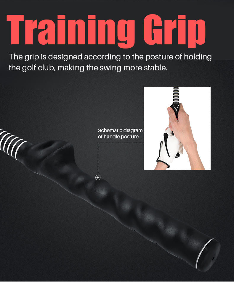 Golf Swing Trainer (Rubber Head Swing Stick)