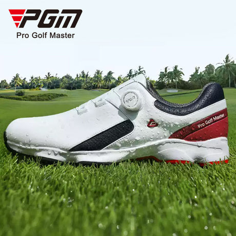 Men's Waterproof Soft Anti-skid Golf Shoes