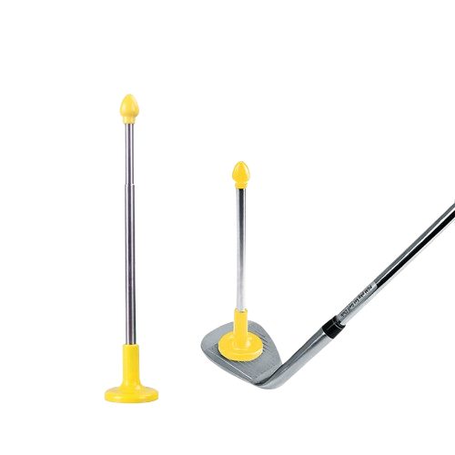 Golf Cutter Direction Indicator Swing Trainer Portable Magnetic Stainless Steel Golf Club Alignment Stick Correct Aim Lie Angle