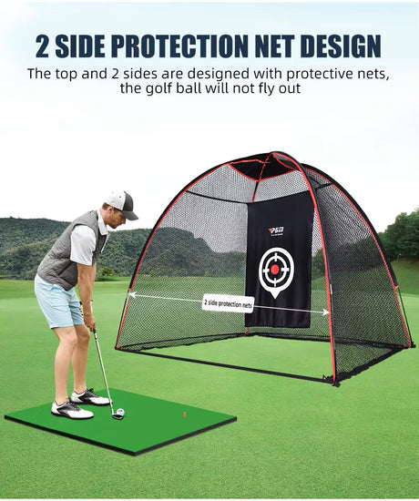 Golf Practice Net  Indoor & Outdoor Folding Golf Tent for Chipping Training