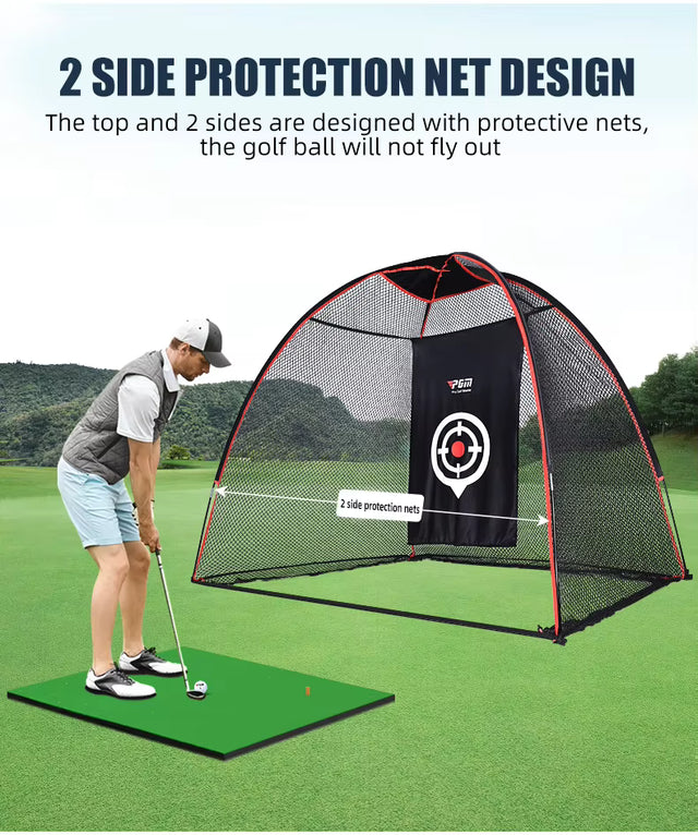 Golf Practice Net  Indoor & Outdoor Folding Golf Tent for Chipping Training
