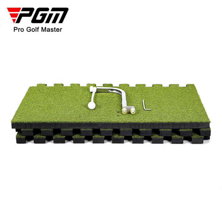 Sliceable Impact Pad Adjustable Height Golf Swing Trainer