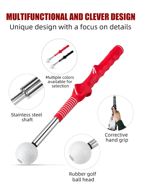 Golf Retractable Swing Practice Stick