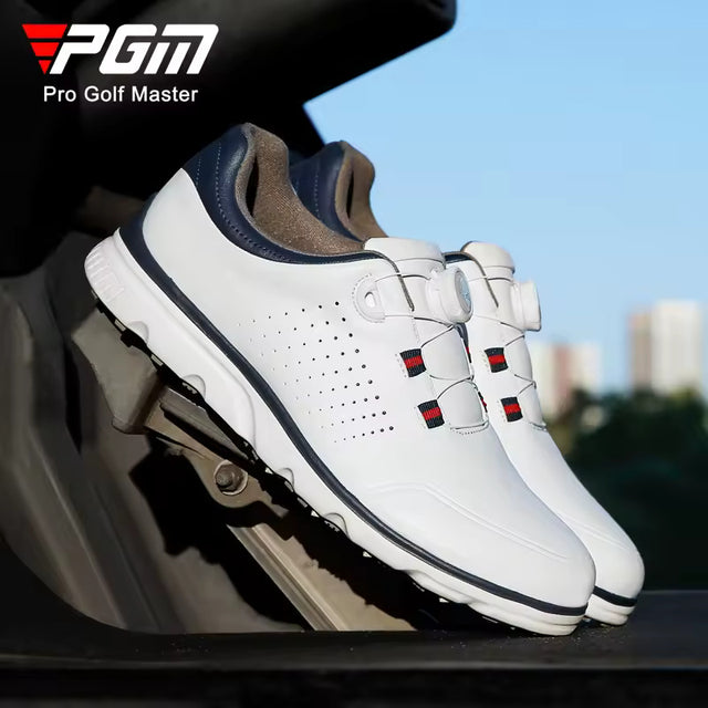 Men's Golf  Anti slip Nail Knob Waterproof Golf Shoes