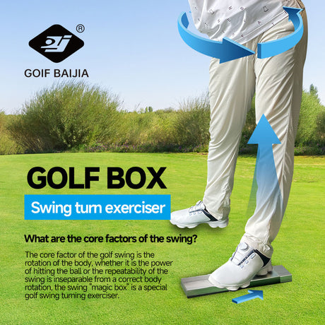 Golf Swing Leg Gravity Pedal Trainer