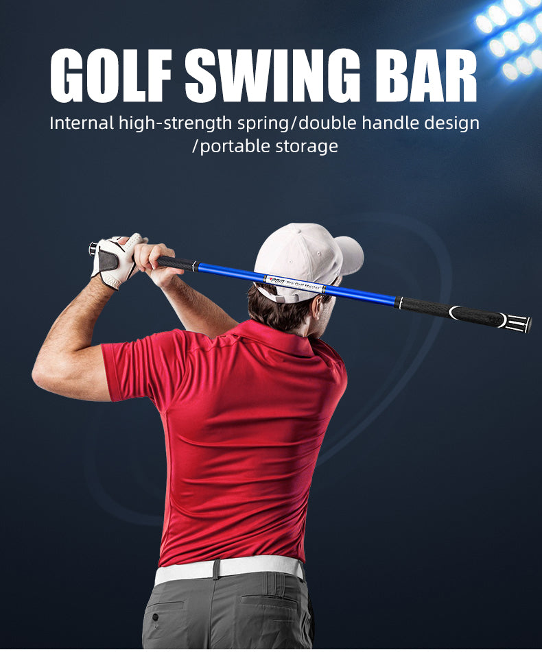 Golf Swing Trainer (Double-Headed Impact Stick)