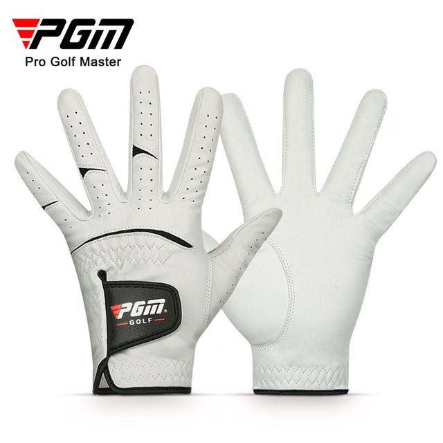 Leather Anti-Slip Mitten Golf Glove - Left Hand