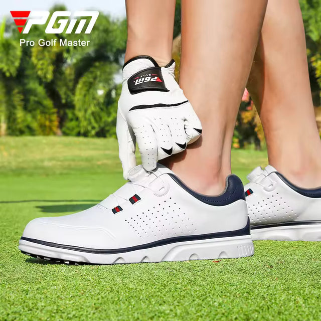 Men's Golf  Anti slip Nail Knob Waterproof Golf Shoes