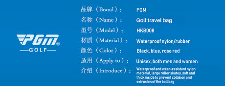 Golf Lightweight Bag Travel Case Bag