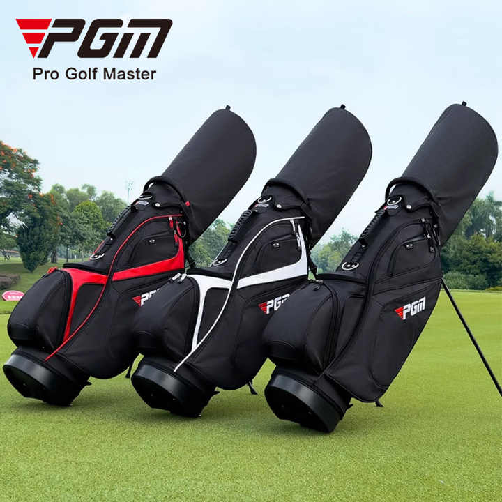 Men's Lightweight 14 Way Divider Golf Stand Bag - Black/White