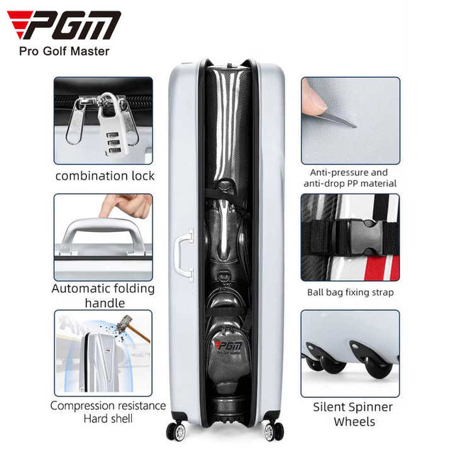 Lightweight Fully Hardcase Golf Travel Bag