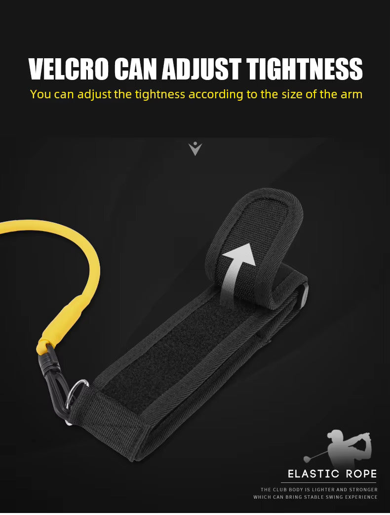 Golf Elastic Rope Rotary Golf Swing Trainer