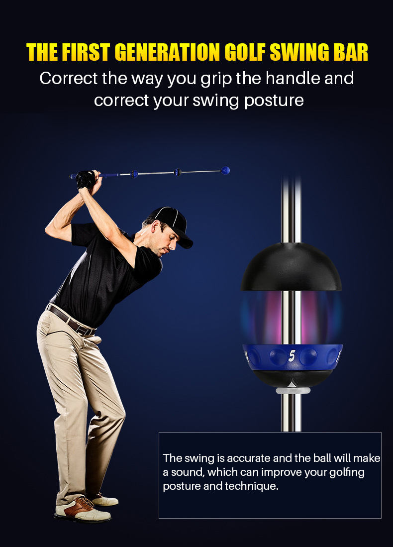 Golf Swing Trainer (David Leadbetter Rhythm Stick)