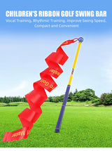 Golf Swing Training Bar with Strap