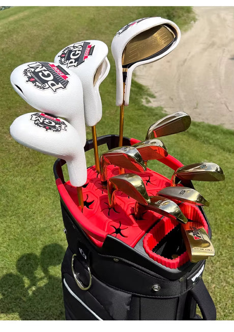 Golf Cart Bag - Lightweight, 14-Way Divider and Fixed Rack