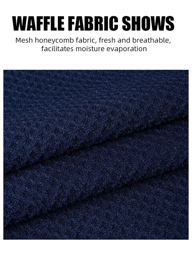 Microfiber Blue Golf Towel - Blue