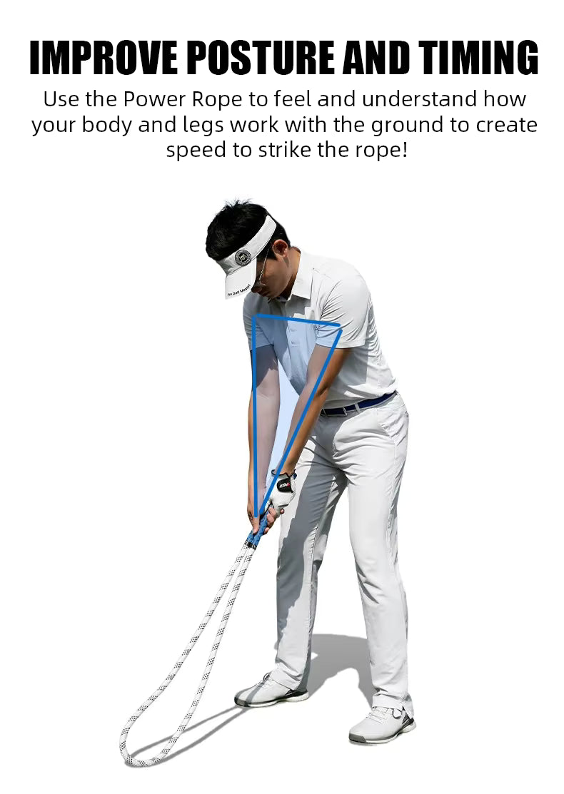 Golf Training Rope for Speed and Strength