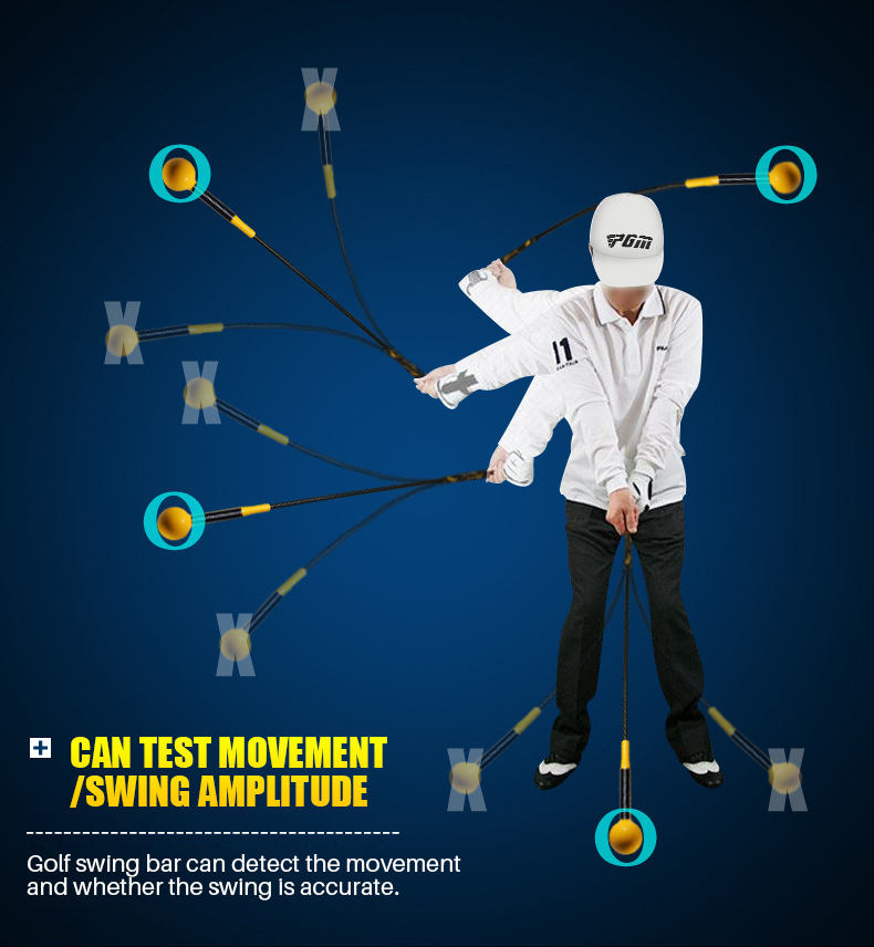 Golf Swing Trainer (Soft Long Swing Bar)
