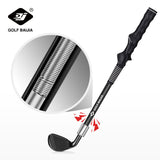 Golf Practice Tool 7 Iron-black, Portable and Convenient, Practice