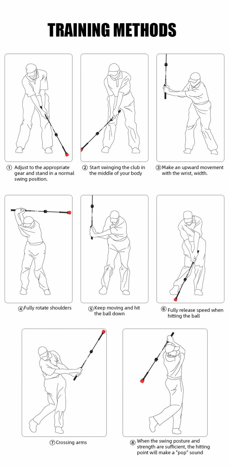 Golf Swing Speed Sticks Training Aids