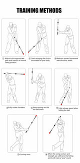 Golf Swing Speed Sticks Training Aids