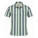 Men’s Vertical Stripe Performance Golf Polo