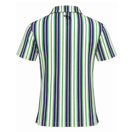 Men’s Vertical Stripe Performance Golf Polo