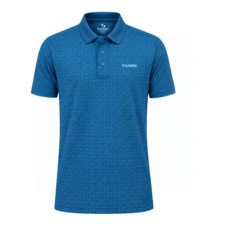 Men’s Abstract Splatter Printed Golf Polo