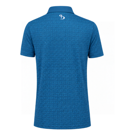 Men’s Abstract Splatter Printed Golf Polo