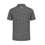 Men’s Abstract Texture Printed Golf Polo