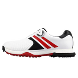 Men's Golf Soft Sole Waterproof Golf Shoes - Red