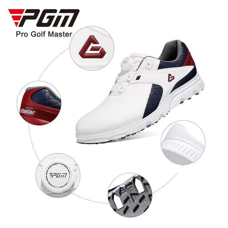 Men's Golf Non Slip Breathable Waterproof Golf Shoes