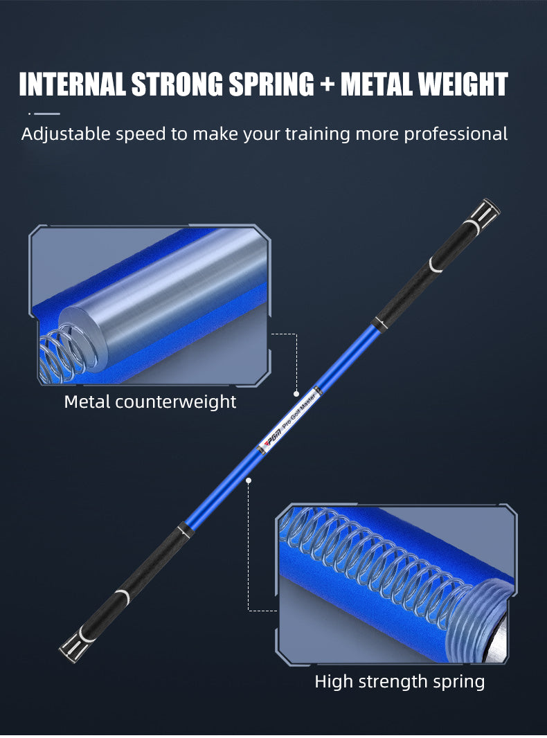 Golf Swing Trainer (Double-Headed Impact Stick)