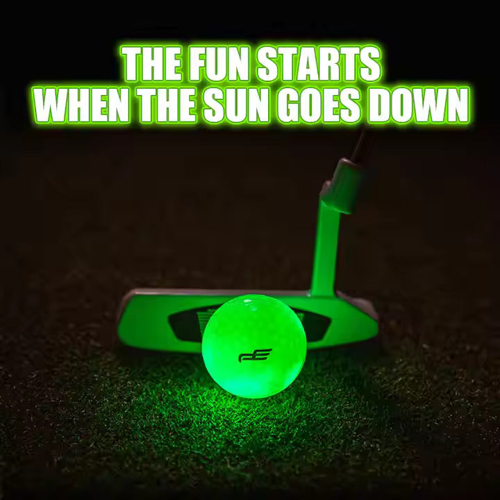LED Glow Golf Balls for Night Accept