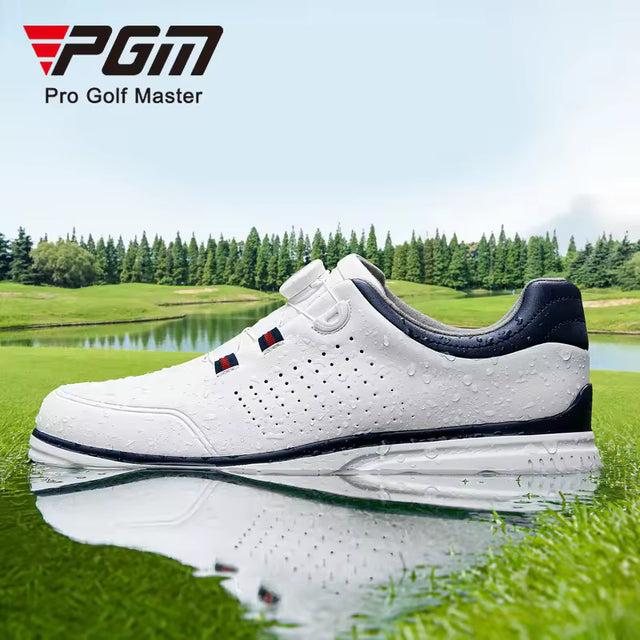 Men's Golf  Anti slip Nail Knob Waterproof Golf Shoes