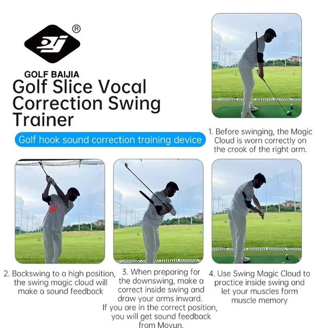 Golf Slice Vocal Correction Swing Trainer