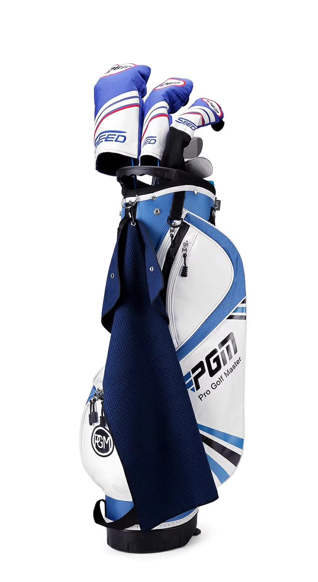 Microfiber Blue Golf Towel - Blue