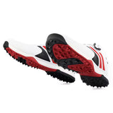 Men's Golf Soft Sole Waterproof Golf Shoes - Red