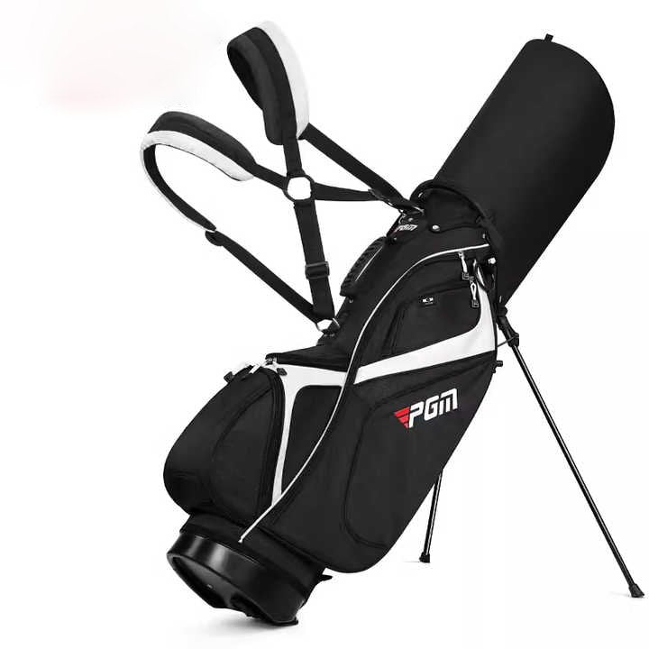 Men's Lightweight 14 Way Divider Golf Stand Bag - Black/White