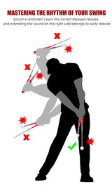Golf Retractable Swing Practice Stick