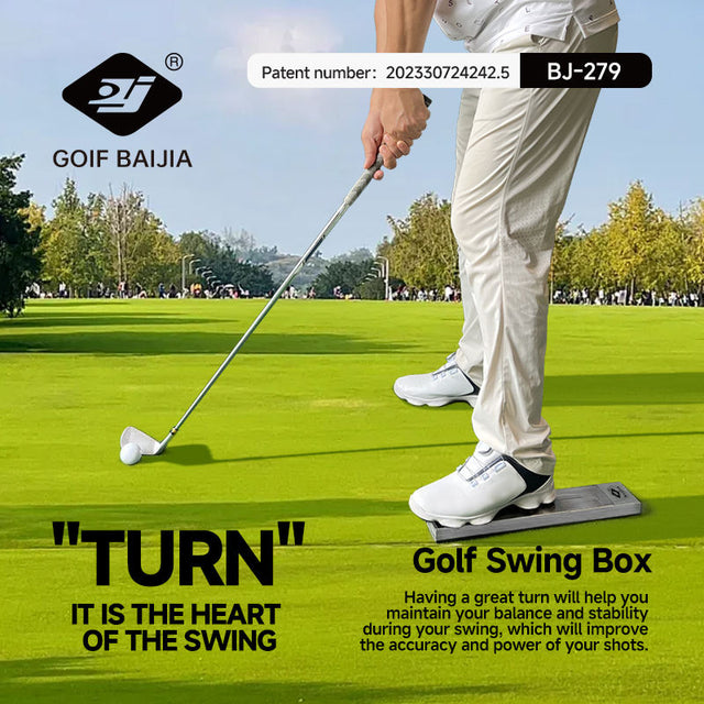 Golf Swing Leg Gravity Pedal Trainer