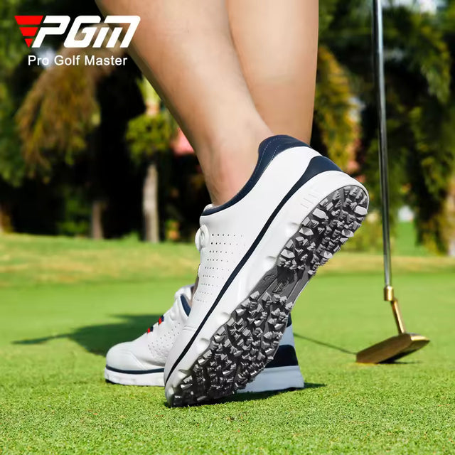 Men's Golf  Anti slip Nail Knob Waterproof Golf Shoes