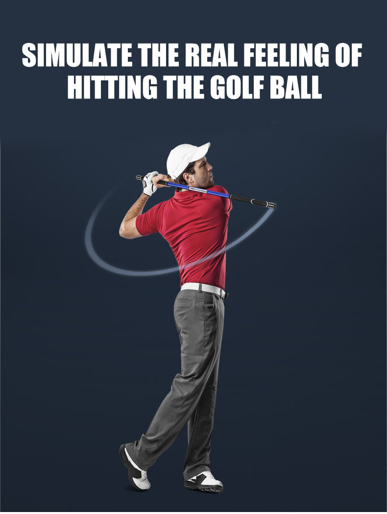 Golf Swing Trainer (Double-Headed Impact Stick)